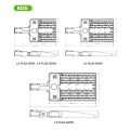 LUXINT PL03 Series Waterproof IP65 impact resistant high power Shoe Box 250W 300W LED street light